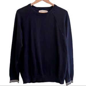 H&M Crew Neck Navy Men’s Sweater Sz Large   L.O.G.G.